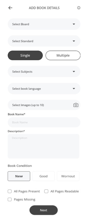 Add Books in School Category