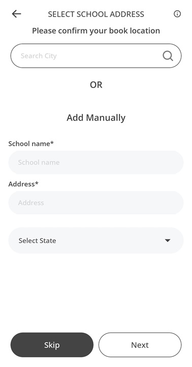 Select School Address