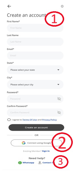 Sign Up