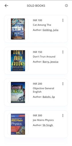 Sold Books