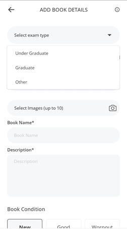Select the Exam Type